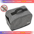 HOMEST Toaster Dust Cover with Pockets Compatible with Cuisinart 2 Slice Toaster, Can Hold Jam Spreader Knife & Toaster Tongs, Dust and Fingerprint Protection, Grey