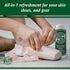 Natural Foot and Shoe Odor Eliminator – Talc-Free Shoe Deodorizer and Body Powder Neutralizes Smelly Odors – Long-Lasting, Fast-Acting Foot Powder for Kids and Adults USA- Made by Foot Sense - 50g