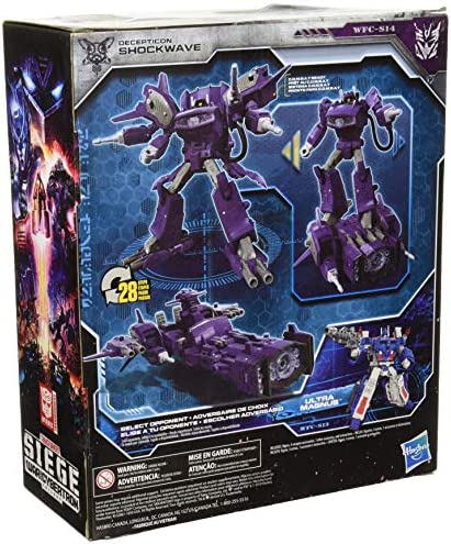 Transformers Generations War for Cybertron: Siege Leader Class WFC-S14 Shockwave Action Figure