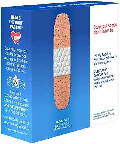 Band-Aid Plastic Strips Adhesive Bandages