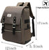 Ronyes Backpack Bookbag for Women and Men Laptop Backpack College School Bag with USB Charging Port Fits up to 15.6 Inch Laptop