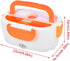 Heating Lunch Box, Electric Heating Lunch Box Portable Food Container Home Office US Plug 110V Orange