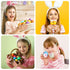 96Pcs Easter Fake Press on Nails for Kids Pre-glue Short Full Cover False Nail Tips Stick on Nails for Children Lovely Gift Girls Nail Art Decoration (Easter Theme)