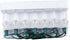 Novelty Lights, Inc. CL-Bubble-Set-7 Tradtional Bubble Light and Stringer Set, 7 Clear Bubble Fluids with Silver Glitter, Green Wire, C7/E12 Candelabra Base, 7 Pack