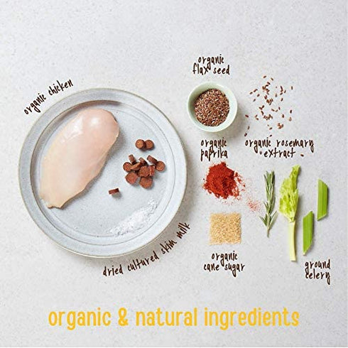 Full Moon USDA Organic Chicken Training Treats Healthy All Natural Dog Treats Human Grade 175 Treats