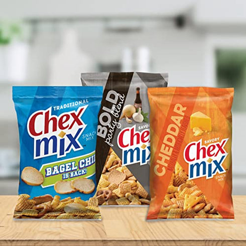 Chex Mix Snack Mix, Turtle, Indulgent Snack Bag, 8 oz