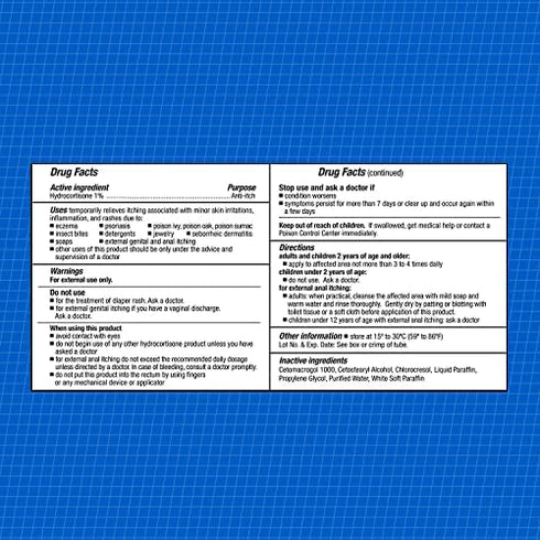 CareAll (3 Pack) 1% Hydrocortisone Cream, 1oz Tube, Maximum Strength Formulation, Relieves Itching and Redness, Compare to Active Ingredient of Leading Brand.