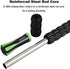 Yansyi Muscle Roller Stick for Athletes - Body Massage Roller Stick - Release Myofascial Trigger Points Reduce Muscle Soreness Tightness Leg Cramps & Back Pain for Physical Therapy & Recovery (Black)