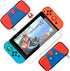 oqpa for Nintendo Switch Case Cute Kawaii Cartoon Design Cover, Fun Funny Cool Switch Game Shell for Girls Boys Men Kids Carrying Bag+Joystick Thumb Grip Caps+Tempered Glass Cases for Switch (Malio)