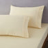 Shilucheng Bed Sheets Set Microfiber 1800 Thread Count Percale Super Soft and Comforterble 16 Inch Deep Pockets - 4 Piece (California King, Ivory)
