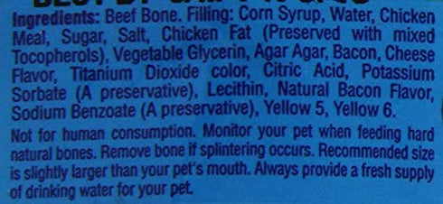 Redbarn Large Filled Bone (Cheese n' Bacon, 1 Bone)