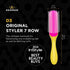 Denman Hair Brush for Curly Hair D3 (Honolulu Yellow) 7 Row Styling Brush for Blow-Drying