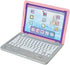 Disney Princess Girls Play Laptop Computer Style Collection Click & Go Play Laptop for Girls with Sounds & Light Up On Button Features Removable Double-Sided Play Background, For Ages 3+