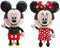 LOVSONG 2 PCS - Birthday Party Balloons - Large Size Mickey Mouse Character Foil Balloon Minnie Mouse Balloon - Adult & Kids Party Theme Decorations