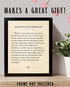 Ralph Waldo Emerson - Write It On Your Heart - 11x14 Unframed Typography Book Page Print - Great Motivational and Inspirational Gift and Decor Under $15