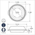Nordic Ware Natural Aluminum Commercial Hi-Dome Covered Pie Pan