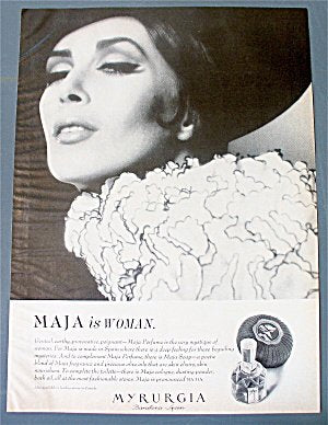 Maja Perfumed Talcum Powder| Freshening Talcum Powder, Leaving Skin Smooth and Delicately Perfumed; 7 Ounces