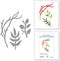 Spellbinders Winter Bough and Evergreen Shrubs Dies, Metal