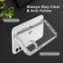 Designed for iPhone 11 Case,ORETech Designed for iPhone 11 Case with 2 x Screen Protector Tempered Glass&1 x Camera Lens Protector for iPhone 11 Transparent Case Cover for iPhone 11 Case-Clear