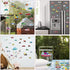 20 PCS Transportion Thick Gel Clings Vehicle Window Gel Clings Decals Stickers for Kids Toddlers and Adults Home Airplane Classroom Nursery Winter Car Party Supplies Decorations