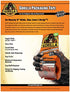 Gorilla Packing Tape Tough & Wide with Dispenser for Moving, Shipping and Storage, 2.83" x 35 yd, Clear, (Pack of 1)