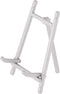 Bard's Satin Silver-Toned Metal Easel, 5" H x 3" W x 3" D
