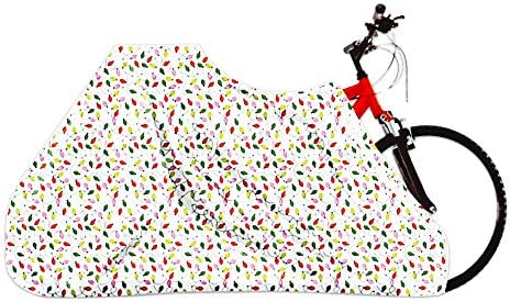 1 Plastic Christmas/Holiday Bike Gift Bag, 60x72