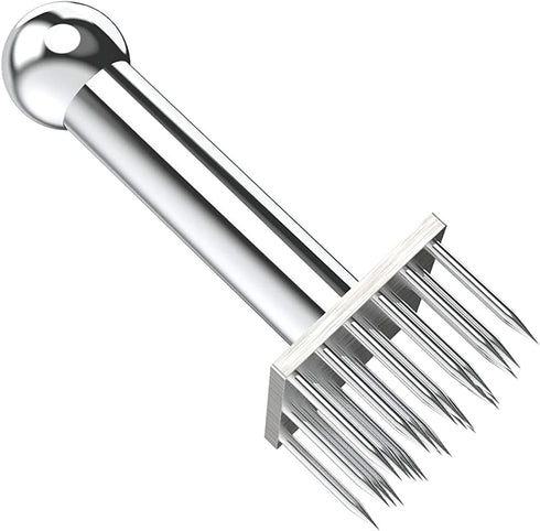 Lynkaye Professional Meat Tenderizer with 28 Stainless Steel Sharp Needle Blade Mallet Heavy Duty Cooking Tool for Tenderizing Beef Turkey Chicken Steak Veal Pork Fish Christmas Cooking Set