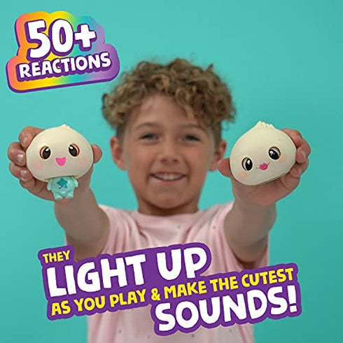 My Squishy Little Dumplings – Interactive Doll Collectible With Accessories – Dip (Turquoise)