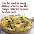 The Spice Way Lemon Peel - Granules ( 4 oz ) zest and rind without any preservatives. Great for cooking, baking and tea.