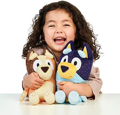 Bluey Dad 12" (Bandit) & Mum 11" (Chilli) - 2 Pack Plush Bundle