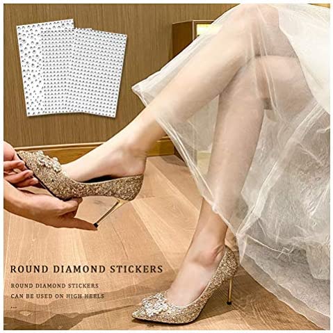 2100 Pcs Rhinestone Stickers, Self Adhesive Crystal Stickers Diamond Stickers Clear Jewel Gem Stickers for DIY Craft&Art Project,Decorate Face Body,Home Decoration (Clear)