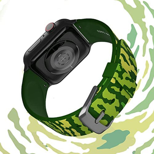 Rick and Morty ñ Open Portal Smartwatch Band ñ Officially Licensed, Compatible with Every Size & Series of Apple Watch (watch not included)