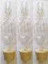 Vintage Shop S-Shape Airlock with #6 Stopper, (Bubble Airlock) (Pack of 3 each)