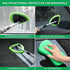 X XINDELL Windshield Cleaner -Microfiber Car Window Cleaning Tool with Extendable Handle and Washable Reusable Cloth Pad Head Auto Interior Exterior Glass Wiper Car Glass Cleaner Kit (Extendable)