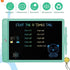 TEKFUN Kids Toys 10Inch LCD Writing Tablet, Zero Mess Coloring Doodle Board Drawing Board for Toddlers, Travel Games Educational Toys Birthday for 3 4 5 6 7 Year Old Girls Boys (Green)