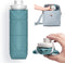 SPECIAL MADE Collapsible Water Bottles Leakproof Valve Reuseable BPA Free Silicone Foldable Travel Water Bottle for Gym Camping Hiking Travel Sports Lightweight Durable 20oz Dark Green