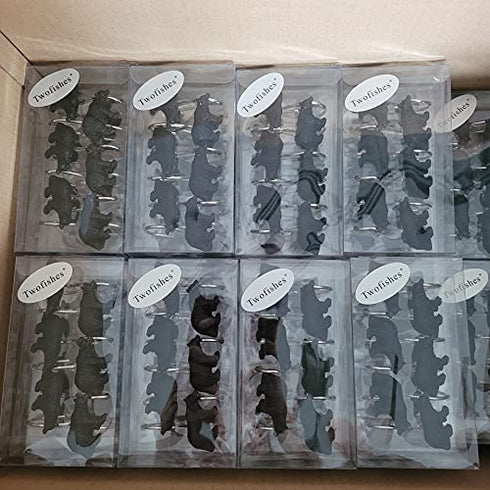 Black Bear Lodge Shower Curtain Hooks Set of 12 Black Bear Lodge Shower Curtain Rins Set of 12