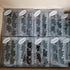 Black Bear Lodge Shower Curtain Hooks Set of 12 Black Bear Lodge Shower Curtain Rins Set of 12