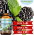 BLACK RASPBERRY SEED OIL. 100% Pure / Natural / Undiluted / Virgin / Unrefined / Cold Pressed Carrier oil. 0.5 Fl.oz.- 15 ml. For Skin, Hair, Lip and Nail Care. "One of the highest antioxidants, rich in vitamin A and E, Omega 3, 6 and 9 Essential Fatty Ac
