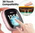 KPYJA 10-Pack Tempered Glass Screen Protector with Hard PC Case Compatible with Fitbit Versa 3/Sense, All-Around Protective Screen Full Cover Bumper Compatible for Fitbit Sense/Versa 3 Smart Watch