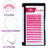 Color Eyelash Extensions Pink Lashes 0.07 Thickness D curl 8-14mm Classic Lash Extensions Individual Lashes Used by FADVAN (Pink, 0.07-8-14mm)