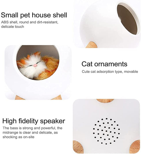 Cat Night Light,Mini Dimming Table Lamp Cute Bedside Nightlight - Cat Lover Gifts,Thanksgiving Christmas Birthday Gifts for Wife Mom Teen Girls