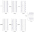 LIFVCNT 7 Pcs Clear Acrylic Cake Scraper Decorating Comb Set, Cake Icing Scraper Smoother Toolset for kitchen, 11 Patterns for DIY Cream Cake Decorating Mousse Kitchen Supplies for Bread Dough Fondant