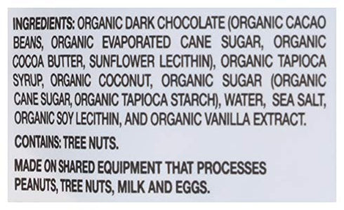 OCHO Candy The Organic Bar Coconut Minis Pouch, 3.52 oz