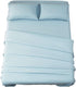 SONORO KATE Bed Sheet Set Super Soft Microfiber 1800 Thread Count Luxury Egyptian Sheets 16-Inch Deep Pocket?Wrinkle -3 Piece (Spa Blue, Twin XL)