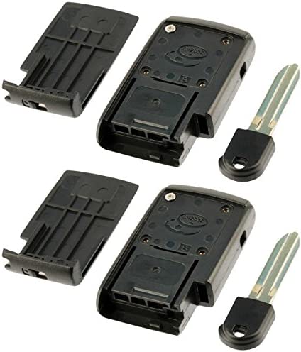 fits Toyota Prius 2004 2005 2006 2007 2008 2009 Key Fob Cover Case Shell Keyless Entry Remote, Set of 2