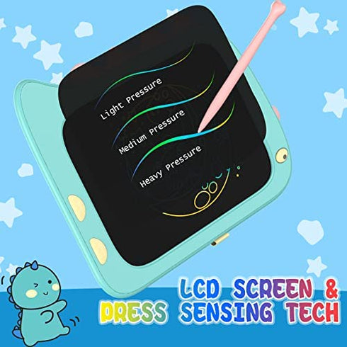 ORSEN LCD Writing Tablet Boy Toys, 8.5 Inch Doodle Board Drawing Pad Gifts for Kids, Toddlers Dinosaur Drawing Board Christmas Birthday Gifts, Drawing Tablets for Boys Girls 2 3 4 5 6 7 Years Old-Blue