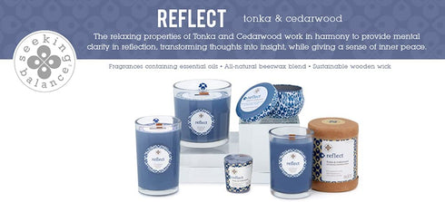 Root Candles, Tonka Cedarwood Reflect Candle