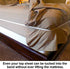 RUBBER HUGGER Bed Sheets Holder Band, King Size Mattress, Sheet Holder for Corners, Elastic Bedding Holder Band to Hold Sheets on The Bed, 1 Strap for Adjustable Mattresses Included, Large Size